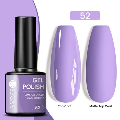 UR SUGAR 7.5ml Glitter Nude Gel Nail Polish
