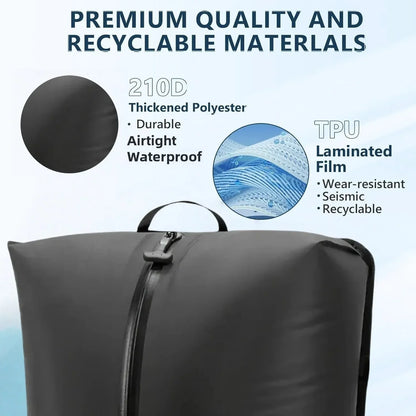 Travel Vacuum Storage Bags for Space Saving Packing