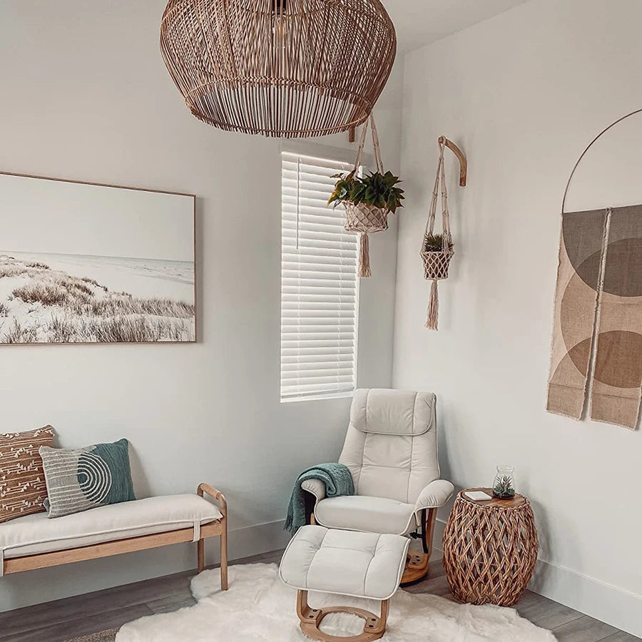 Natural Wooden Wall Plant Hanger