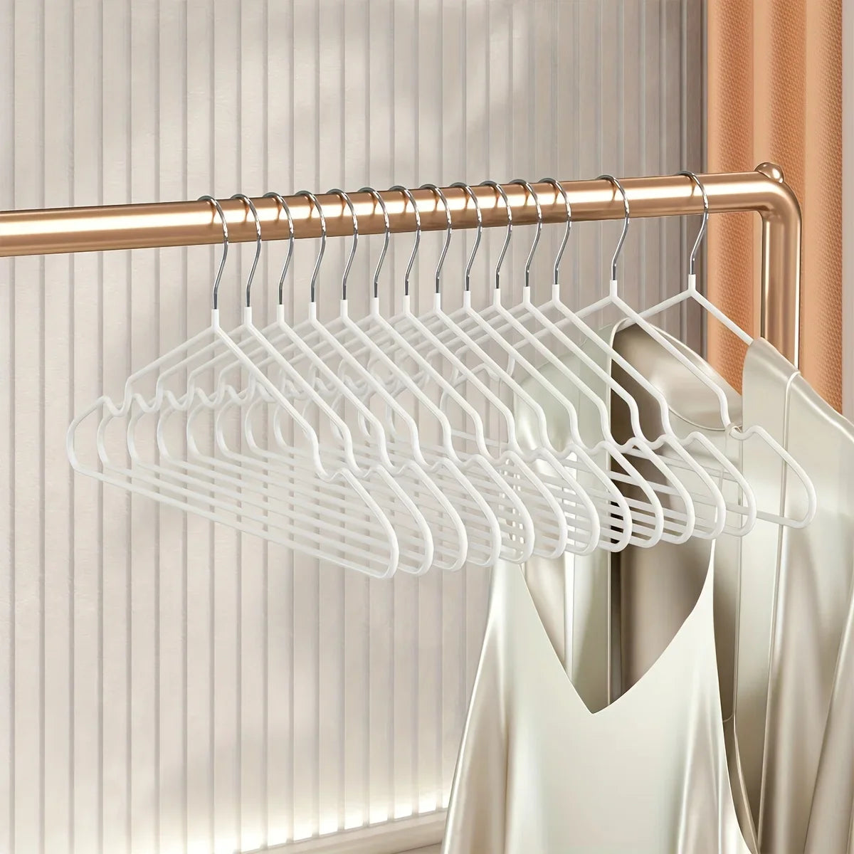 Non-Slip Metal Clothes Hangers for Suits, Jackets & Shirts