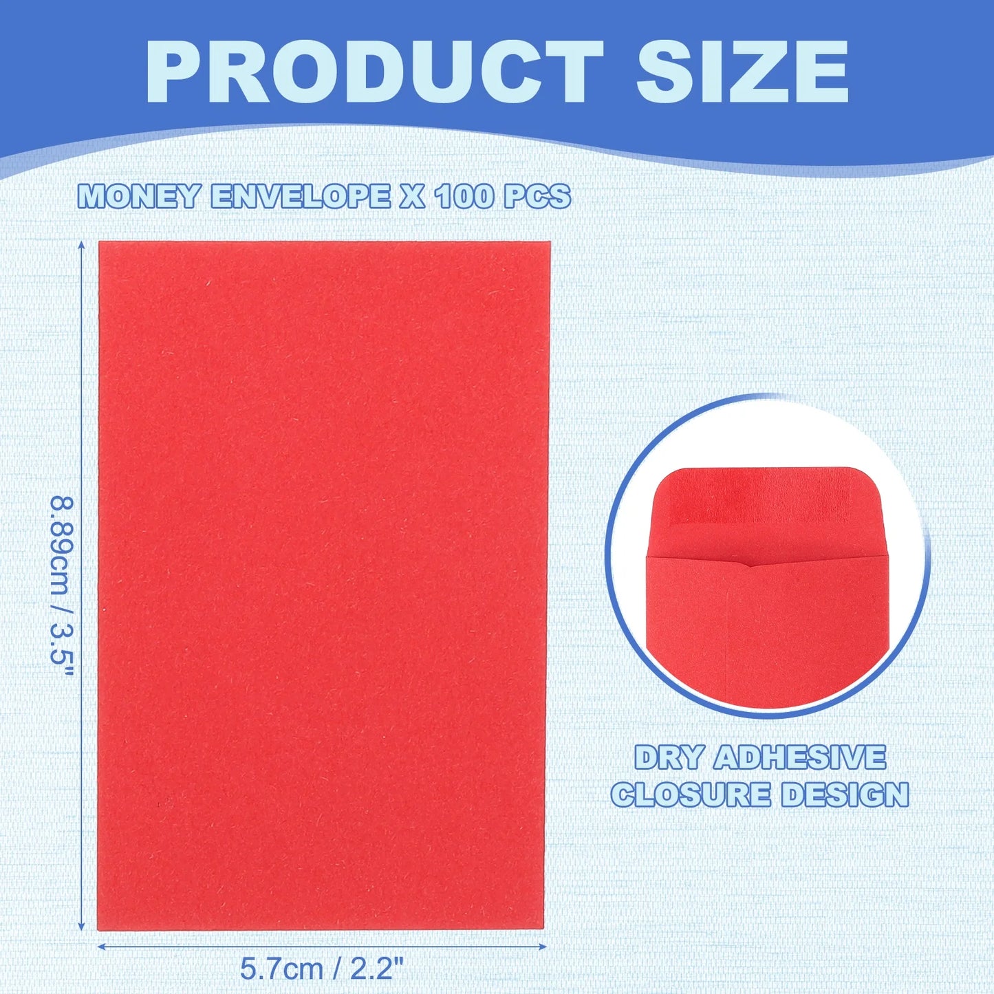 Self-Sealing Money Envelopes for Budgeting, Gifts & Cash Storage