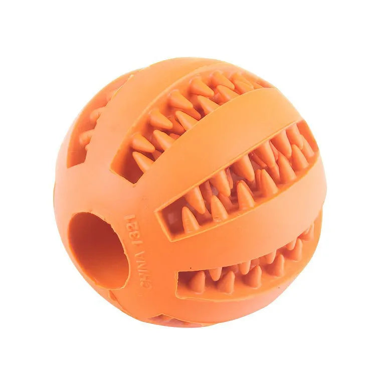 Interactive Treat Dispensing Dog Ball
