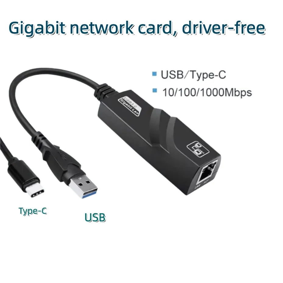 USB 3.0 to RJ45 Gigabit Ethernet Adapter