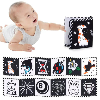 Soft Baby Sensory Cloth Book