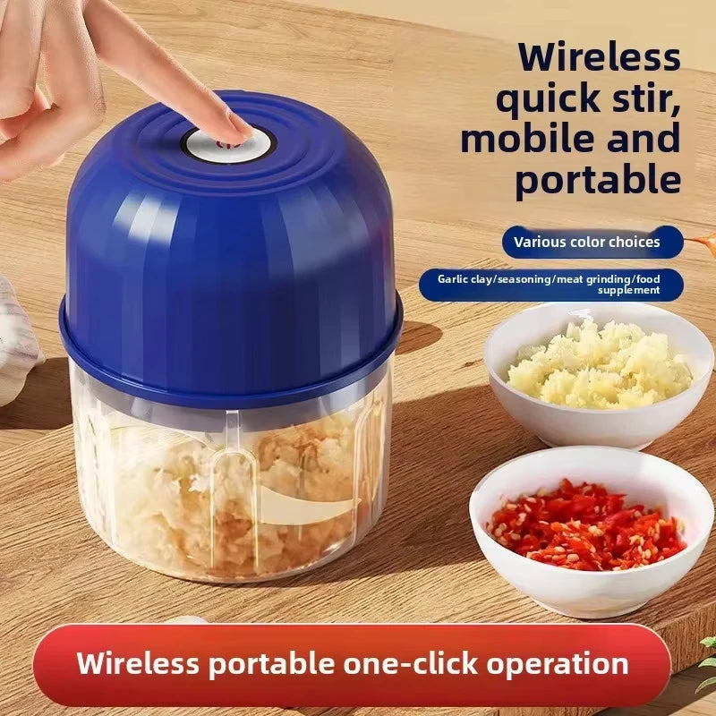 USB Portable Electric Garlic Chopper 260ML