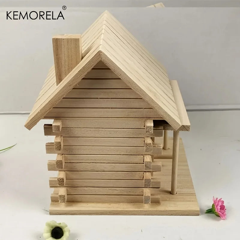 Natural Wooden Bird Nest Box