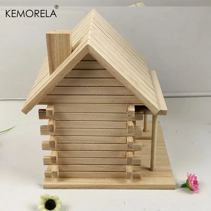 Natural Wooden Bird Nest Box