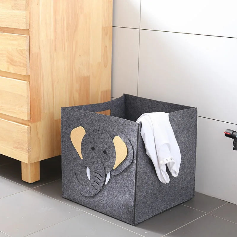 Felt Pet Toy & Household Storage Basket