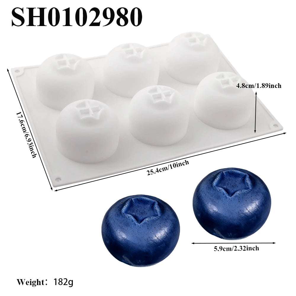 Blueberry Silicone Cake Mold