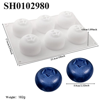 Blueberry Silicone Cake Mold