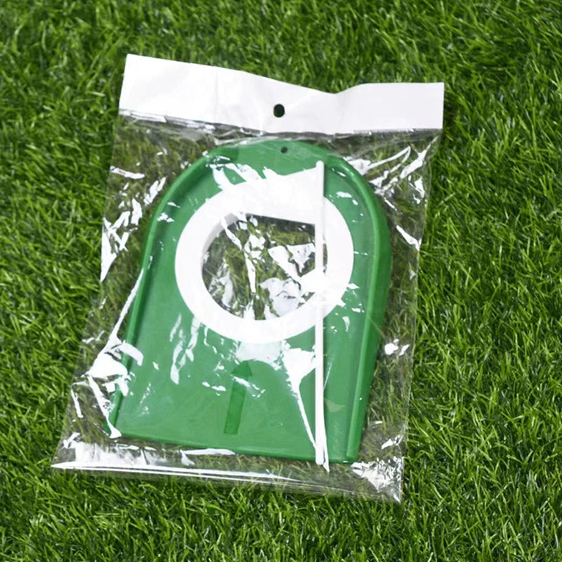 Portable Golf Putting Trainer with Flag Target