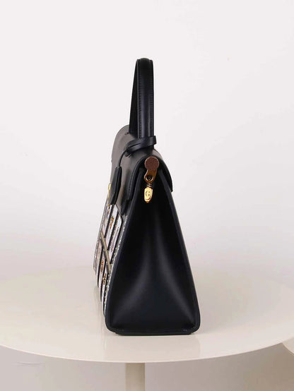 Embroidered Dream House Women’s Handbag