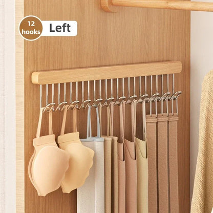 Retractable Wooden Wall Hanger