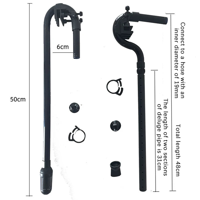 Aquarium Filter Spray Bar & Inlet Outlet Pipe Kit