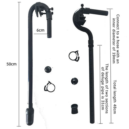 Aquarium Filter Spray Bar & Inlet Outlet Pipe Kit