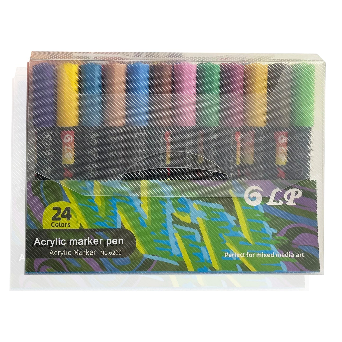 Acrylic Paint Marker Set – Waterproof Multi-Surface Art Pens