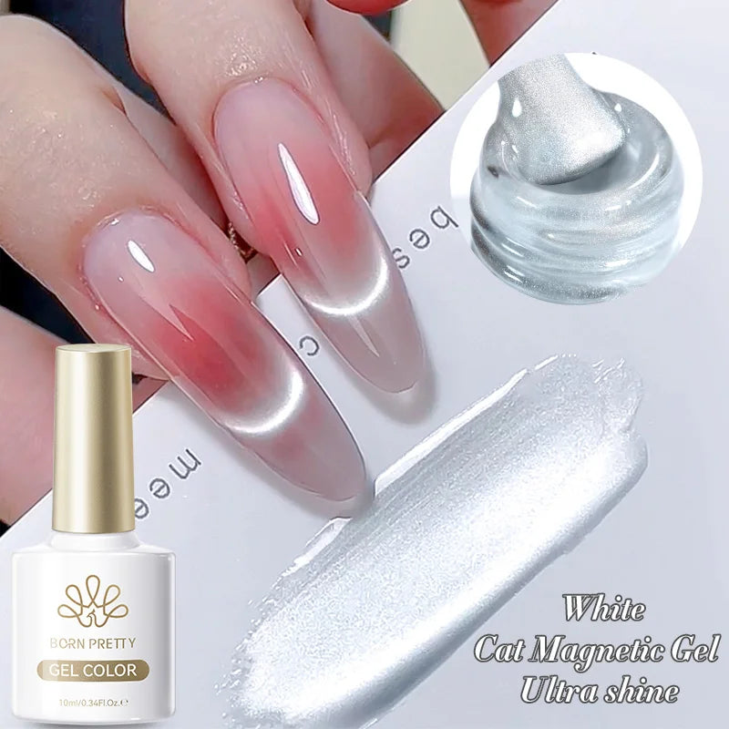 BORN PRETTY 10ml Cat Magnetic Gel Nail Polish