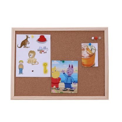 Wooden Cork Memo Board