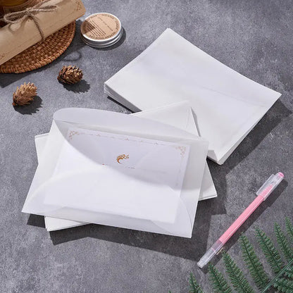 Semi-Transparent Vellum Paper Envelopes