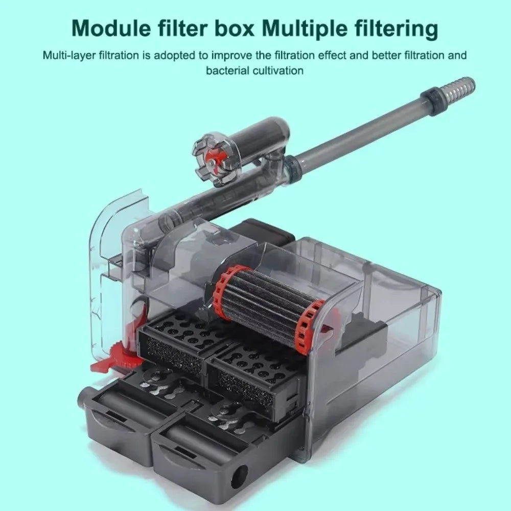 3-in-1 Internal Aquarium Filter Pump