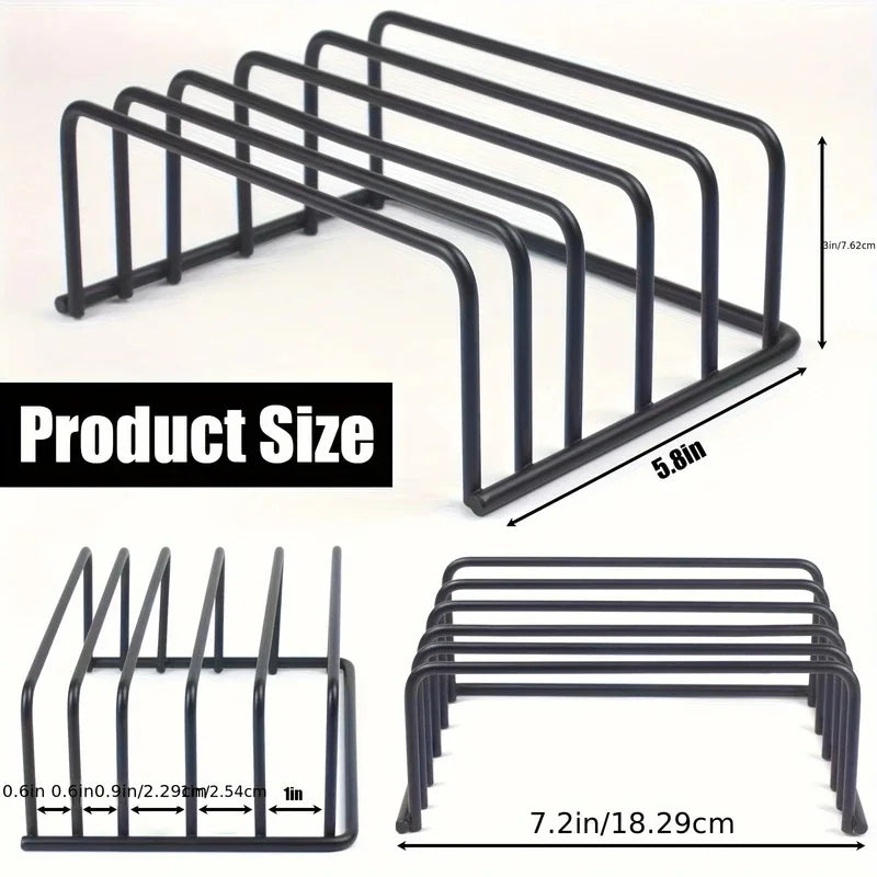 Kitchen Cutting Board Storage Rack