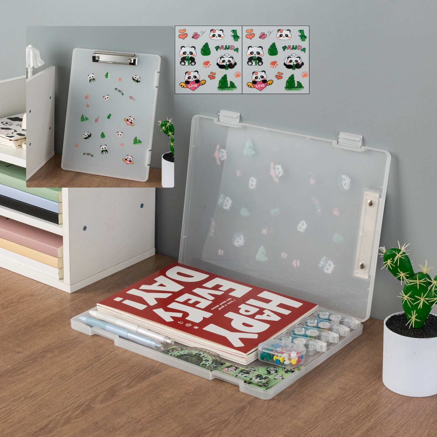 A4 Clipboard File Organizer