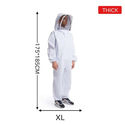 Professional Full Body Beekeeping Suit with Veil