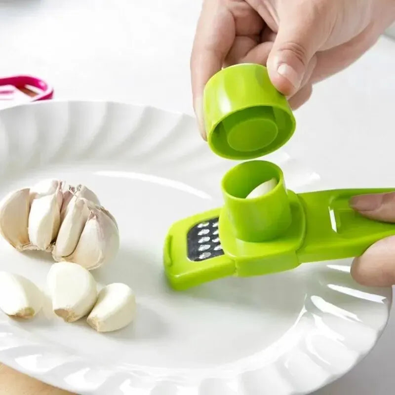 Mini Manual Garlic Press & Garlic Grinder