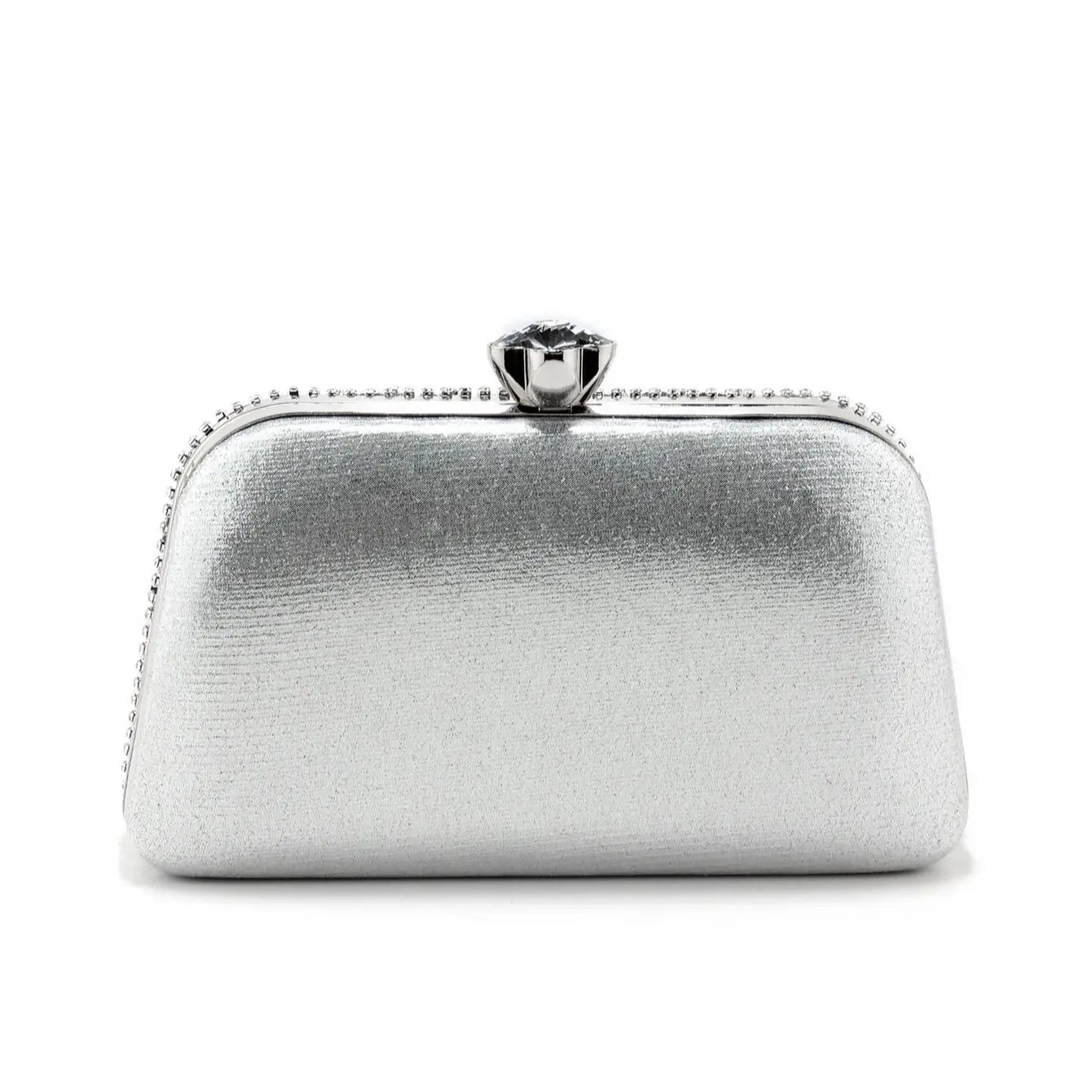 Acrylic Rhinestone Evening Clutch