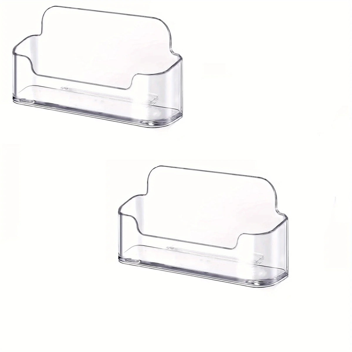 Clear Acrylic Business Card Holders for Desk