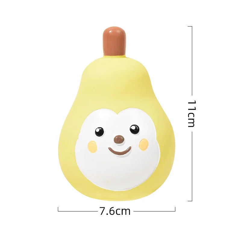 Fruit Shape Latex Squeaky Dog Toy