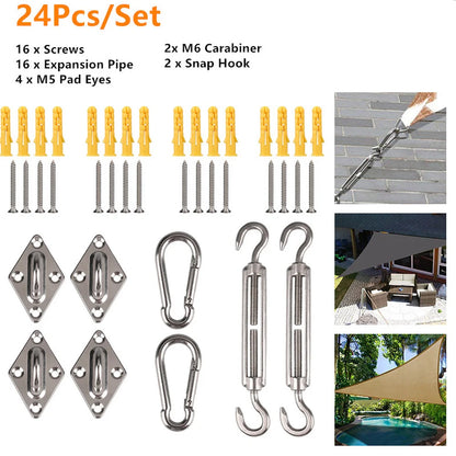 Waterproof Triangle Sun Shade Sail