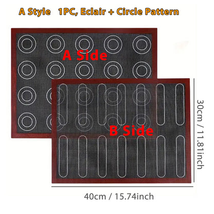 Perforated Reusable Silicone Baking Mat