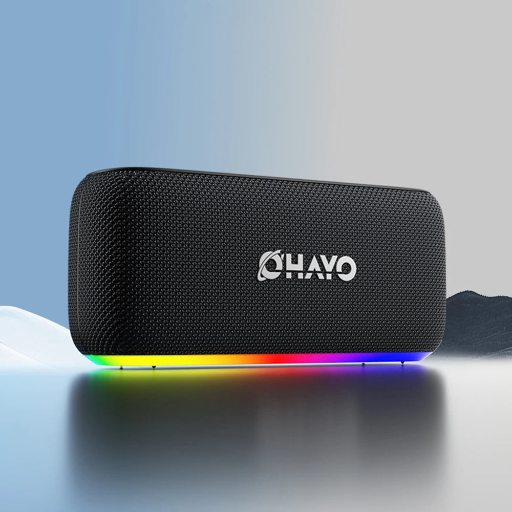 60W Wireless Speaker with RGB Lights & Waterproof Design