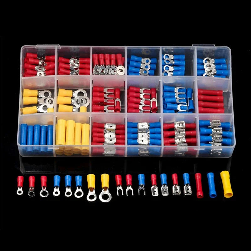 Insulated Wire Connector & Crimp Terminal Kit