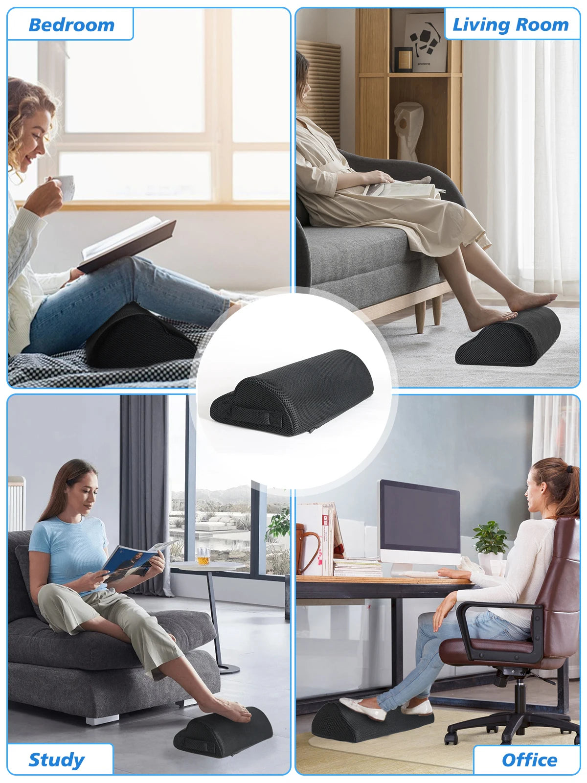 Memory Foam Under Desk Footrest