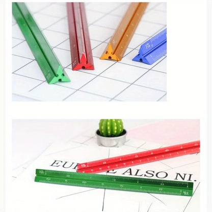 Aluminium Triangular Scale Ruler Set