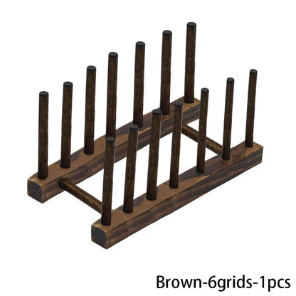 Wooden Kitchen Dish Drying Rack