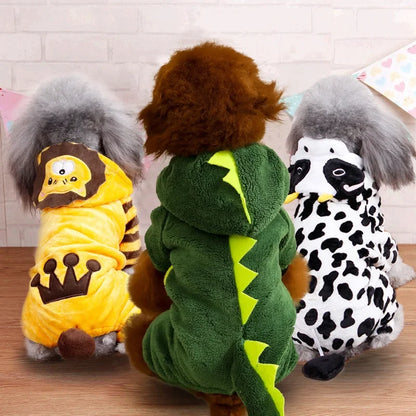 Warm Fleece Pet Hoodie