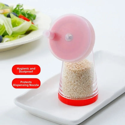 Hand-Rotated Sesame Seed Grinder with Storage Container
