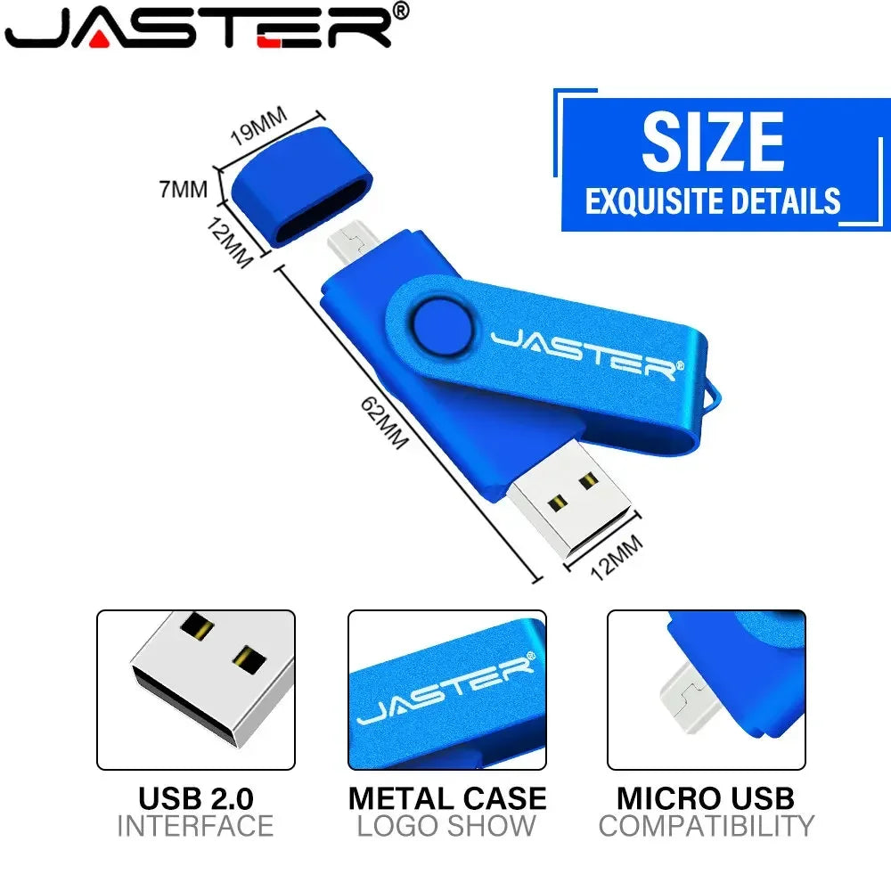 Jaster USB Flash Drives 128GB 64GB 32GB 16GB