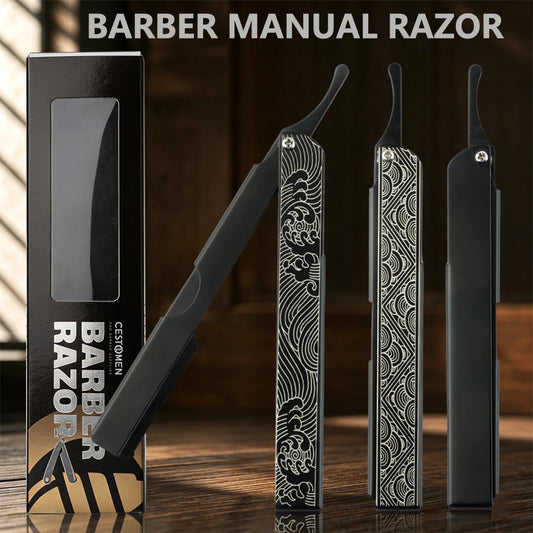 Professional Folding Barber Razor