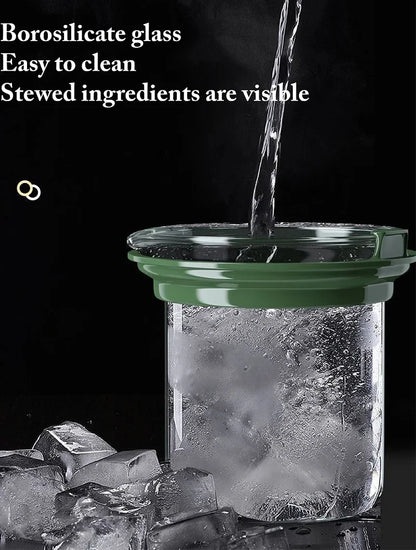 Portable Glass Stew Pot