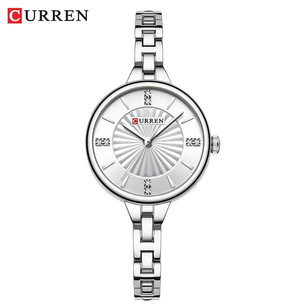 CURREN 9097 Women's Stainless Steel Quartz Fashion Watch