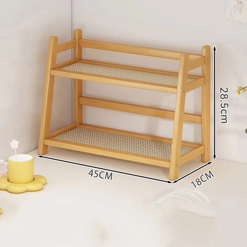 Bamboo Spice Rack Shelf