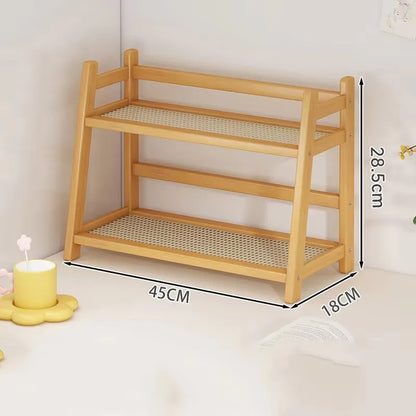 Bamboo Spice Rack Shelf