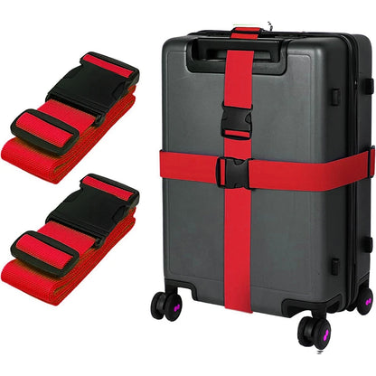 Adjustable Luggage Strap Set