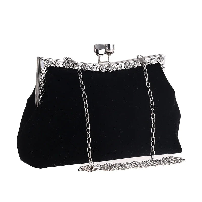 Rhinestone Evening Clutch Bag