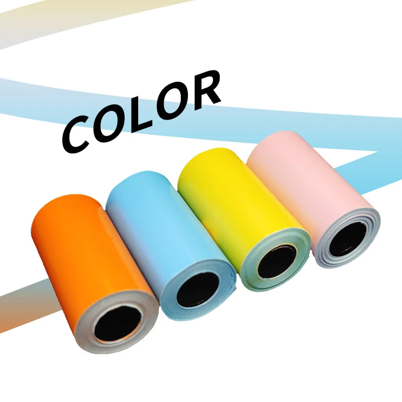 4 Roll 57×30mm Thermal Adhesive Label Paper