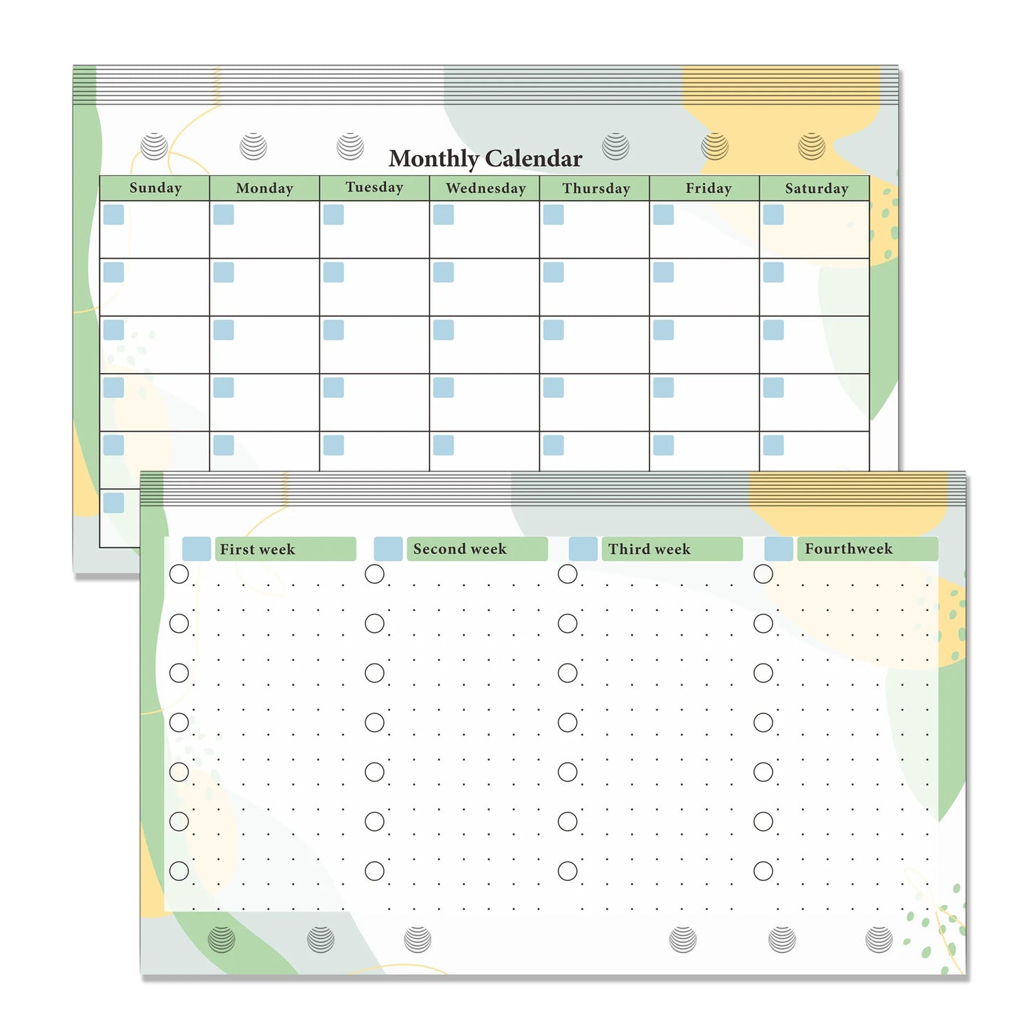 Practical Household Accessory – A6 Colorful Loose Leaf Notebook Refill – pp